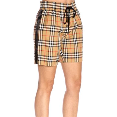 short burberry noir|burberry shorts for women.